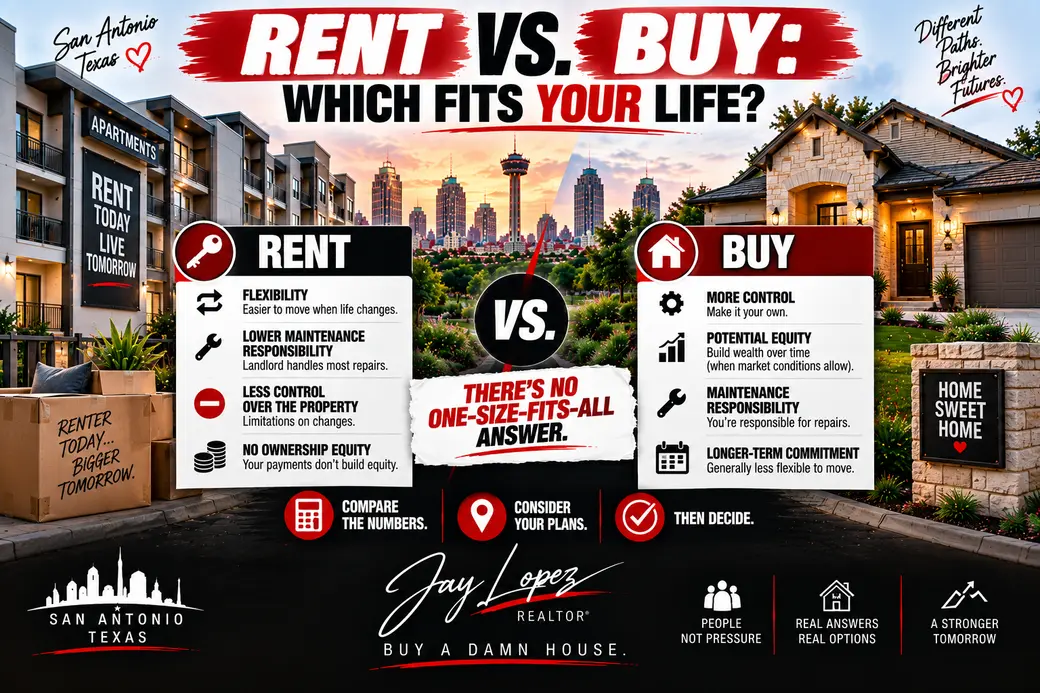 Rent vs. Buy in San Antonio: What Should Renters Consider?