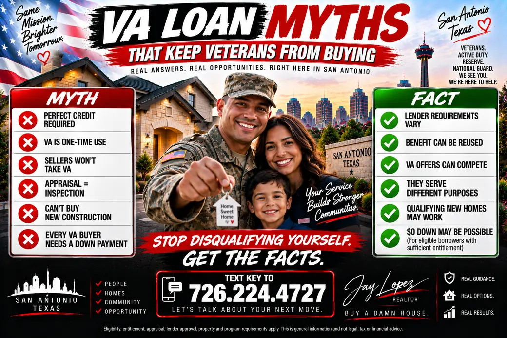 VA Loan Myths That Keep Veterans From Buying Homes