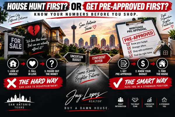 feature image of Should You Get Pre-Approved Before Looking at Homes in San Antonio?