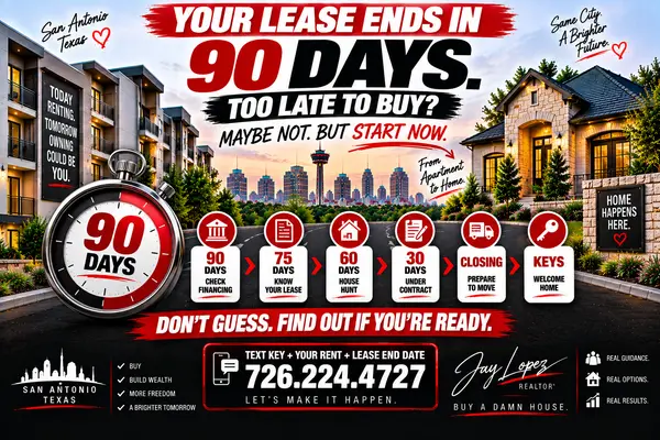 feature image of Your Lease Ends in 90 Days—Is It Too Late to Start Buying a Home?