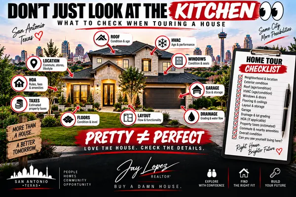 feature image of What Should You Look for When Touring a House in San Antonio?