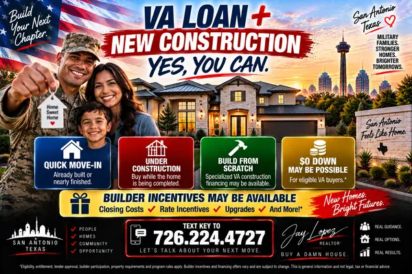 feature image of Can You Use a VA Loan to Buy New Construction?