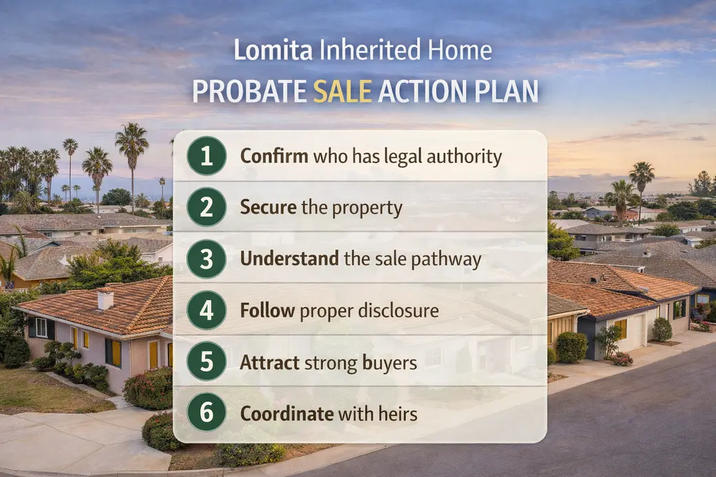 Probate Sale Steps for Lomita Inherited Properties: Heirs’ Action Plan