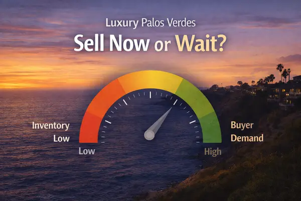 Should I Sell My Luxury Palos Verdes Home Now? Market Timing Guide,Ben Larson