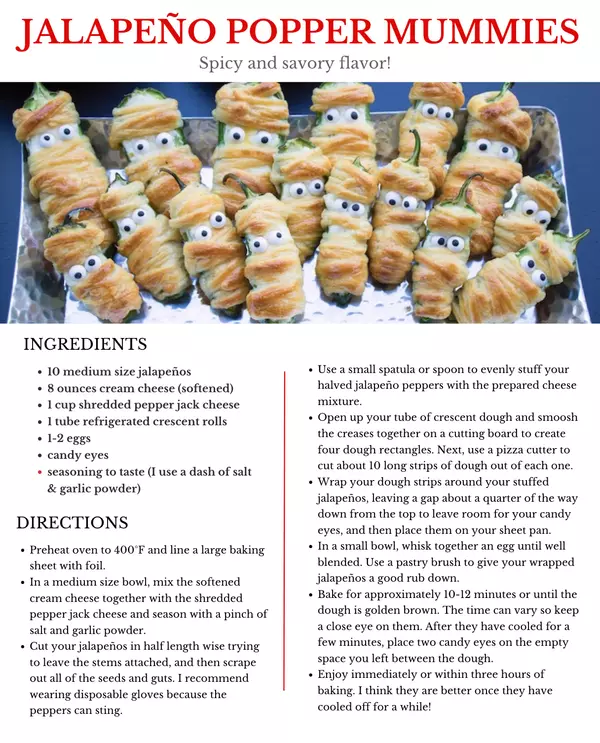 feature image of Jalapeno Popper Mummies for Your Halloween Spooktacular
