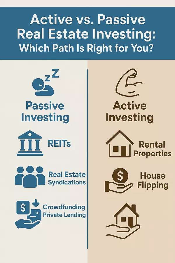 Active vs. Passive Real Estate Investing: Which Path Is Right for You?