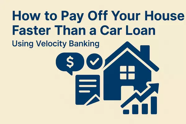 How to Pay Off Your House Faster Than a Car Loan Using Velocity Banking