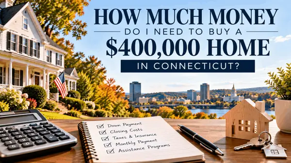 How Much Money Do I Need to Buy a $400,000 House in Connecticut?