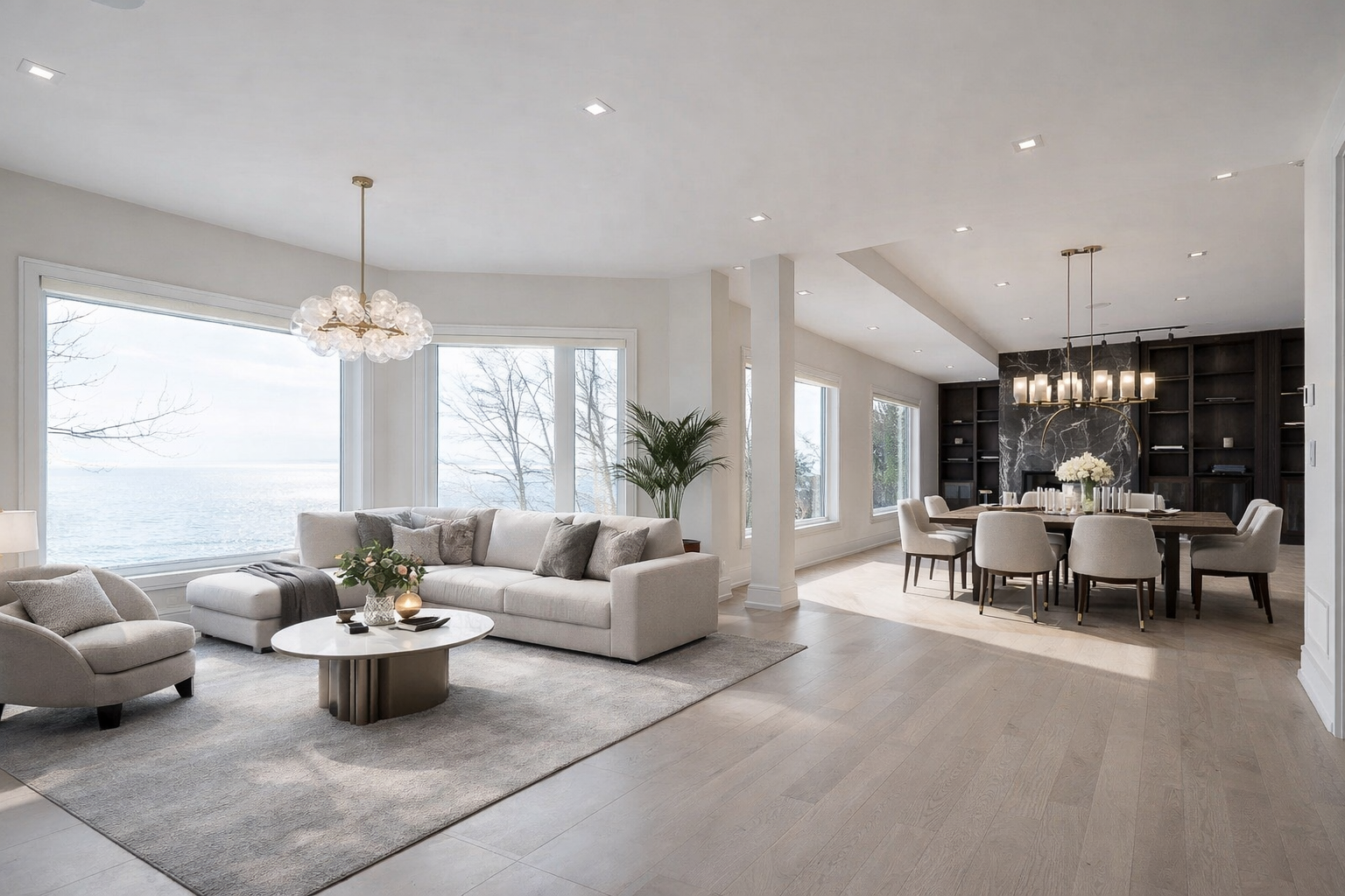 After virtual staging