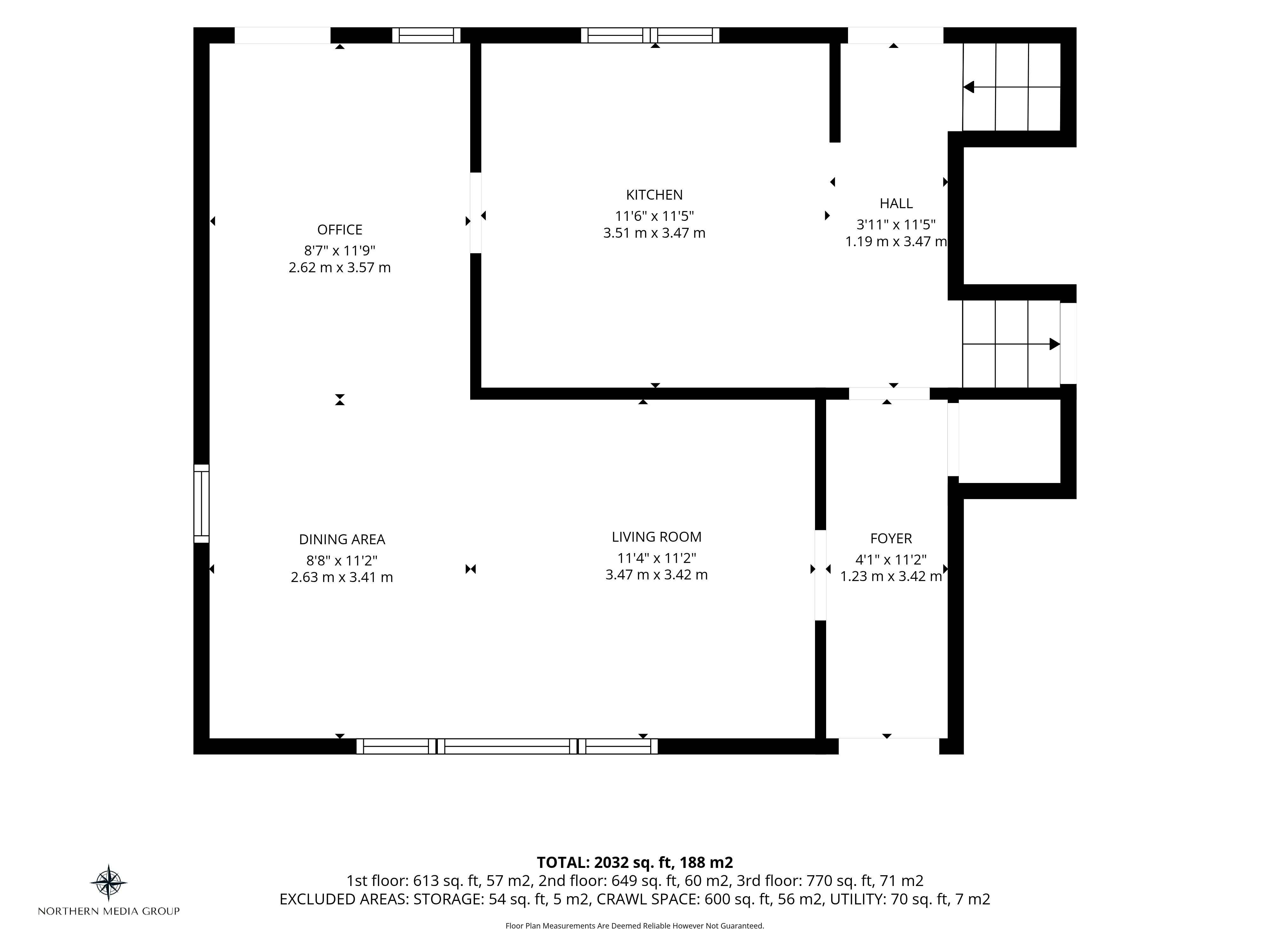 7 Douglas Avenue main floor plan