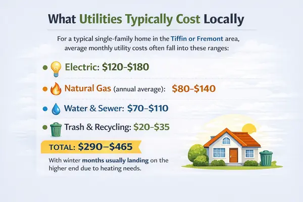 The Hidden Cost of Homeownership: How Utility Bills Impact Affordability in Tiffin and Fremont