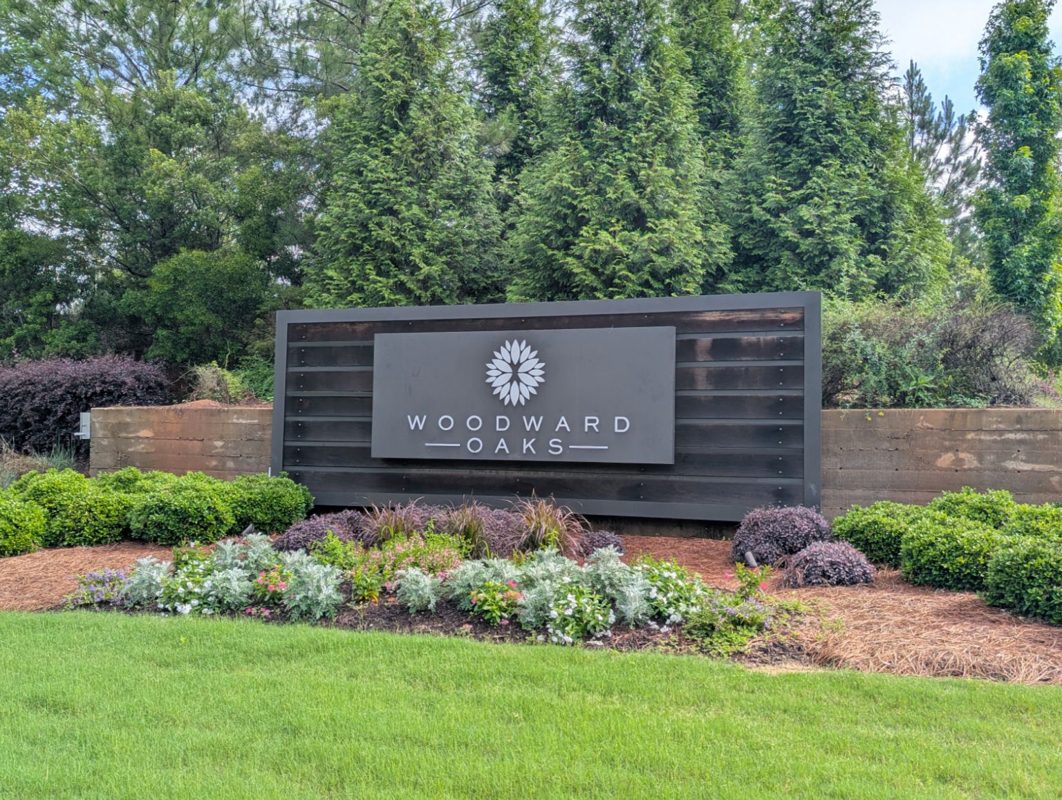 Woodward Oaks neighborhood in Auburn Alabama