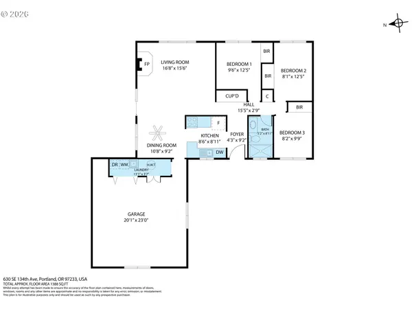 630 SE 134TH AVE, Portland, OR 97233