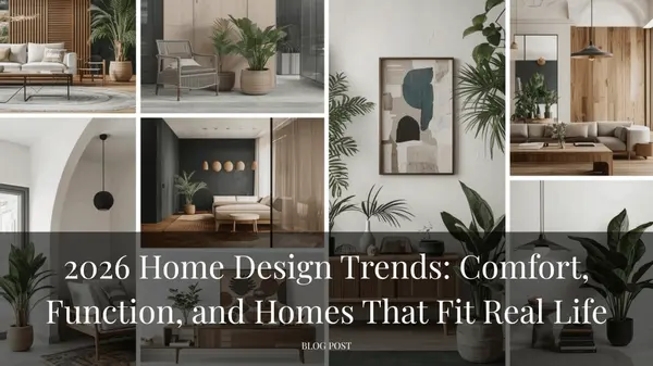 2026 Home Design Trends: Comfort, Function, and Homes That Fit Real Life,Tera Rogers