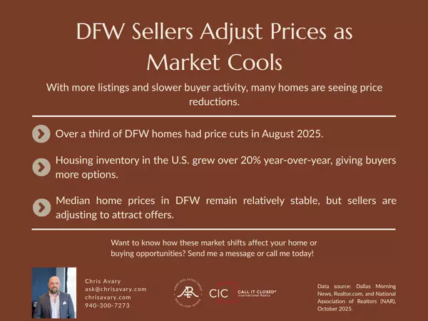 Think DFW Home Prices Are Still Climbing? Here’s What’s Really Happening,Chris Avary