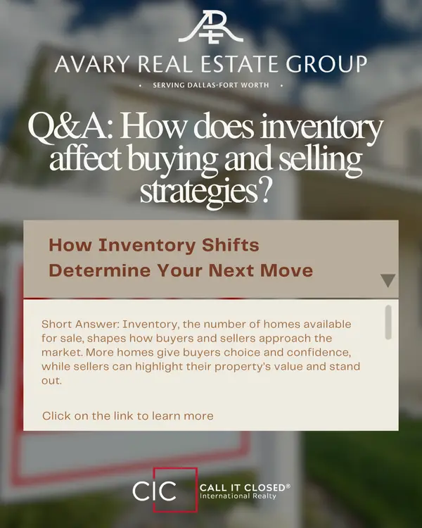 How does inventory affect buying and selling strategies?,Chris Avary