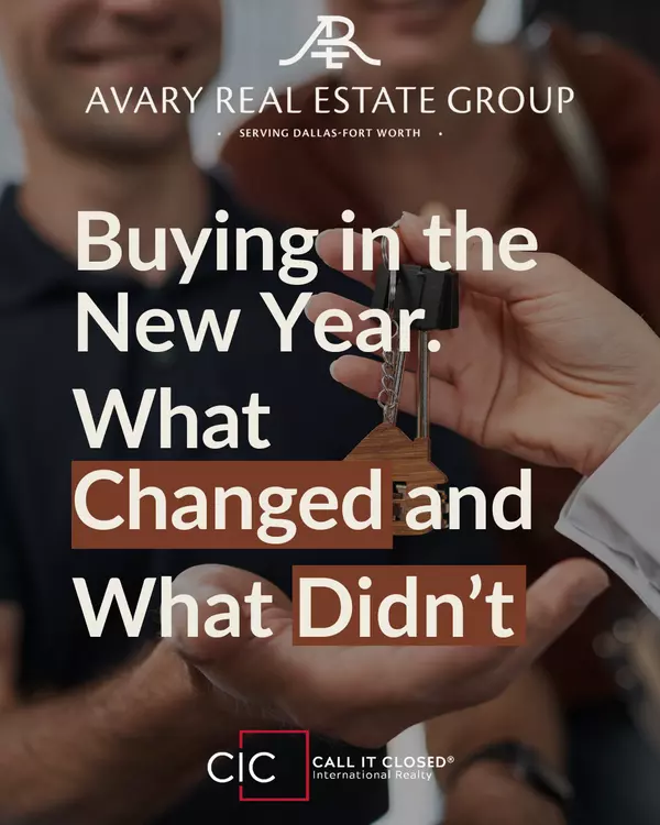 Buying in the New Year. What Changed and What Didn’t