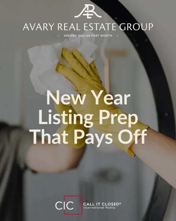New Year Listing Prep That Pays Off