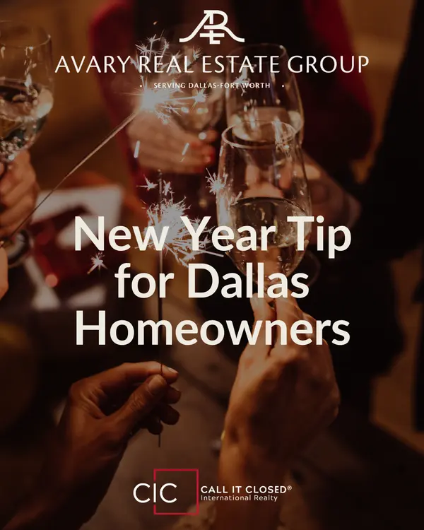 New Year Tip for Dallas Homeowners