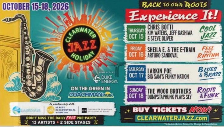Clearwater Jazz Holiday