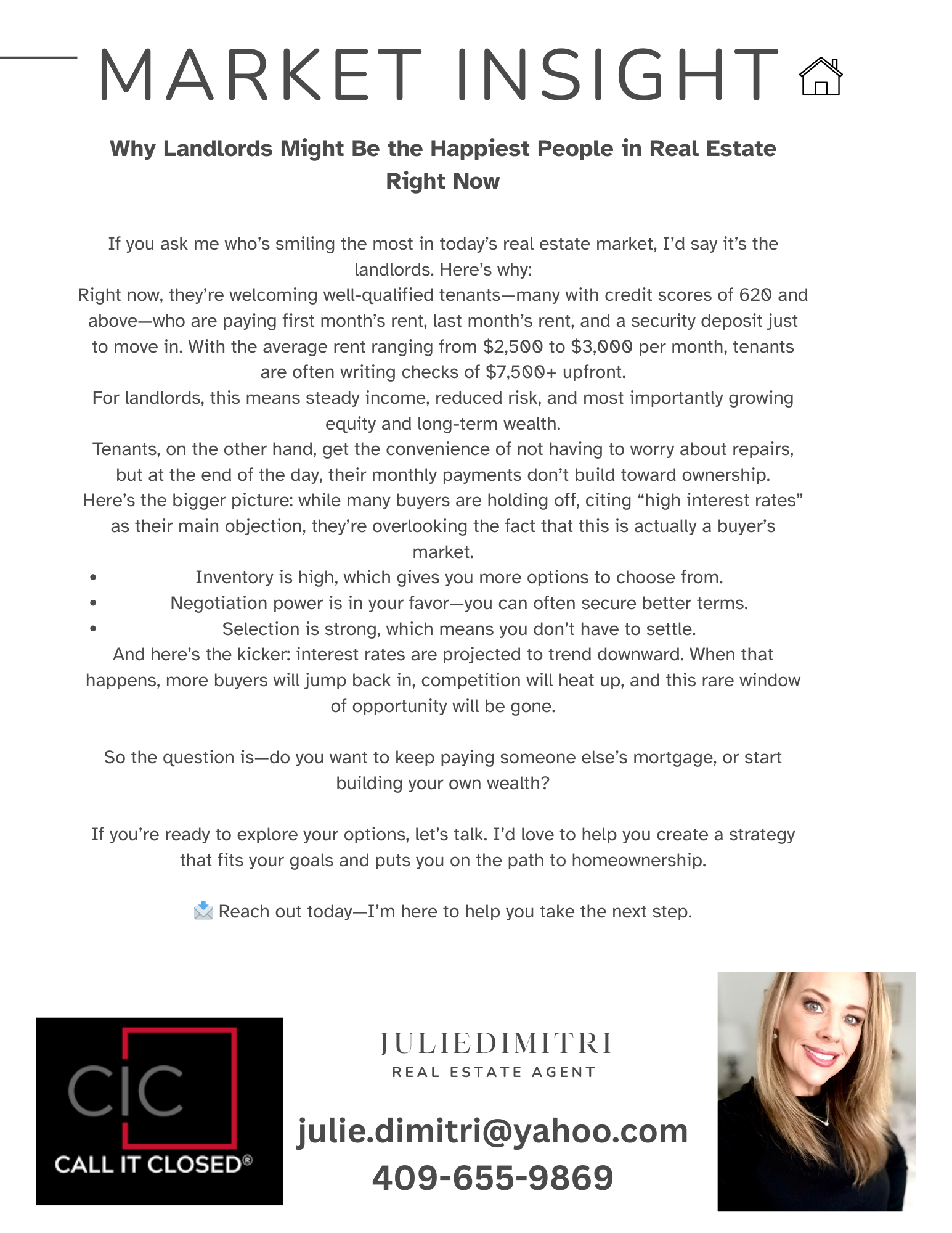 landlords, buying, selling, market