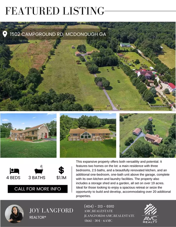 1502 Campground Rd, Mcdonough, GA 30252-2557