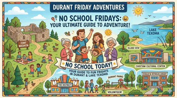  No School on Fridays? No Problem! Your Ultimate Guide to Friday Fun near Durant