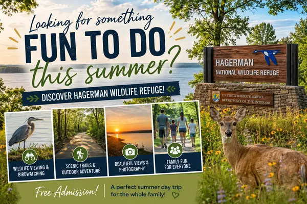 feature image of Looking for Something Fun to Do This Summer? Visit Hagerman Wildlife Refuge!