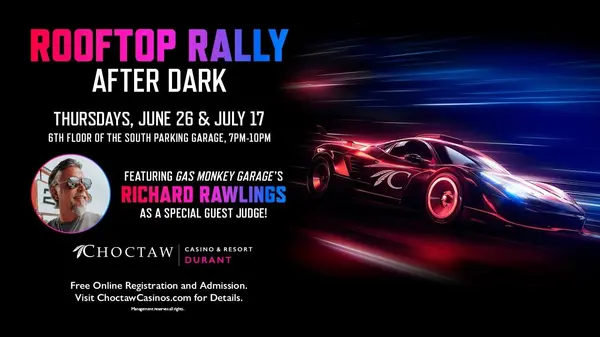 feature image of Unmissable Event at Choctaw Casino & Resorts: Rooftop Rally After Dark