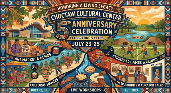 Honoring a Living Legacy: Celebrating 5 Years at the Choctaw Cultural Center