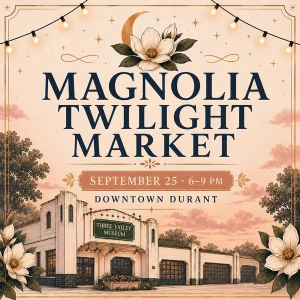 feature image of Meet Me at Twilight: Discover the Magic of Downtown Durant’s Magnolia Twilight Market & Gourmet Pop-Tart Crawl