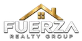 Fuerza Realty Group Metallic Logo