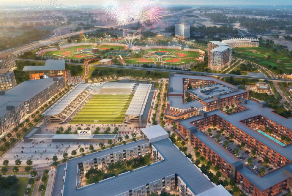 This DFW city is building a $2.5 billion entertainment hub