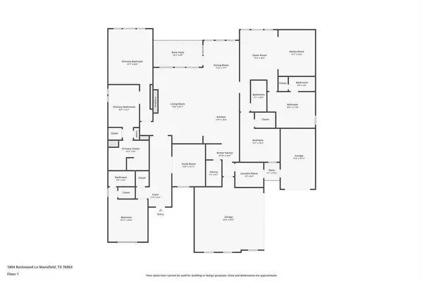 1804 Rockwood Lane, Mansfield, TX 76063
