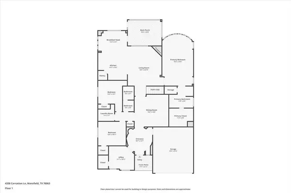 4208 Carnation Lane, Mansfield, TX 76063