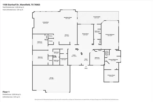 1100 Starleaf Drive, Mansfield, TX 76063