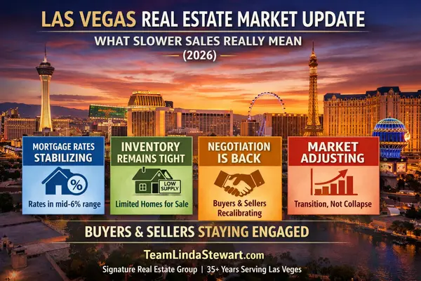 Las Vegas Real Estate Market Update – What Slower Sales Really Mean (2026)