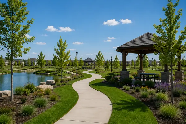 Family-friendly neighborhoods and community amenities in Meridian Idaho