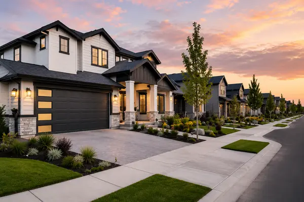 Modern homes and family communities in Meridian Idaho