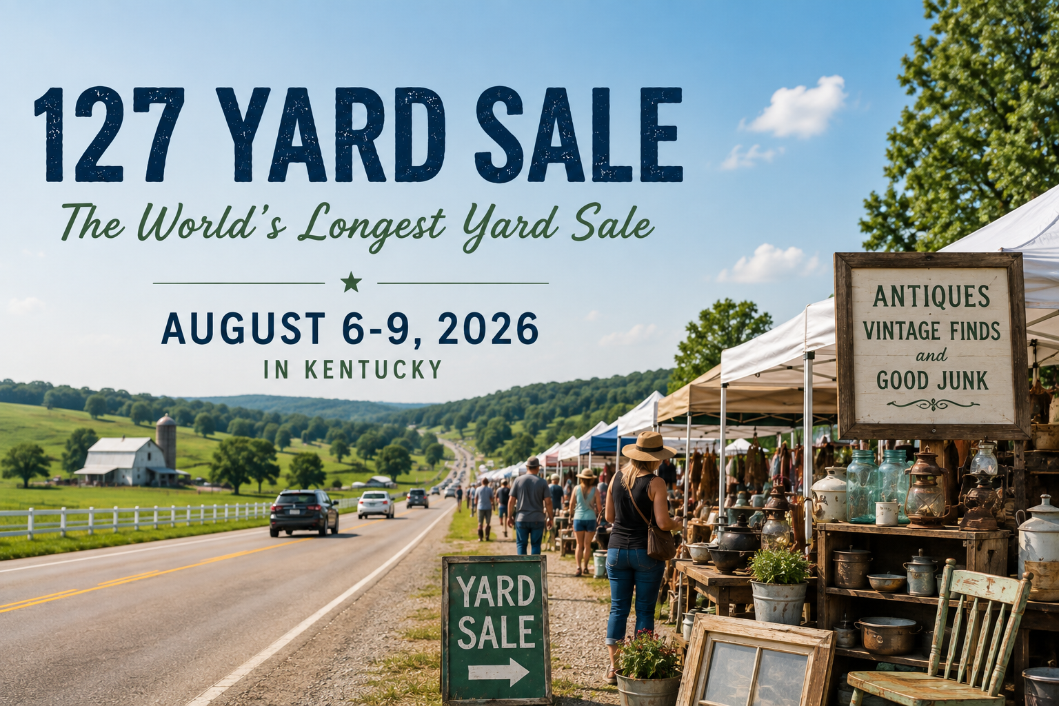 127 yard sale