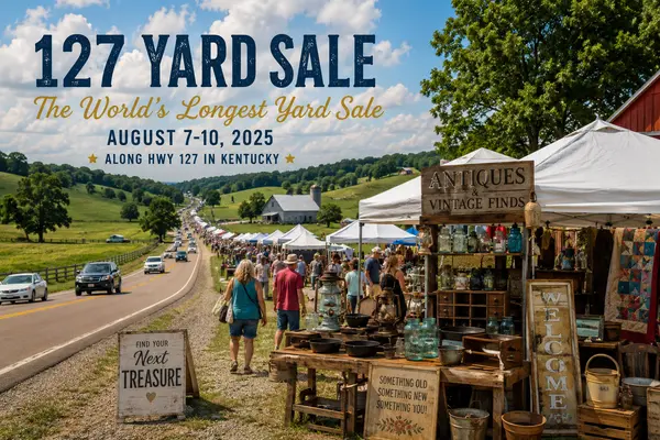 feature image of The 127 Yard Sale: Kentucky's Biggest Treasure Hunt and a Road Trip You'll Never Forget