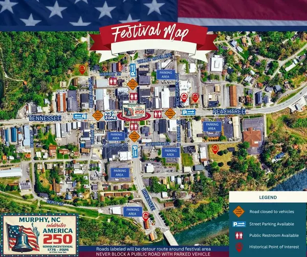 Murphy, NC Fourth of July Fireworks & America 250 Festival (2026 Guide)