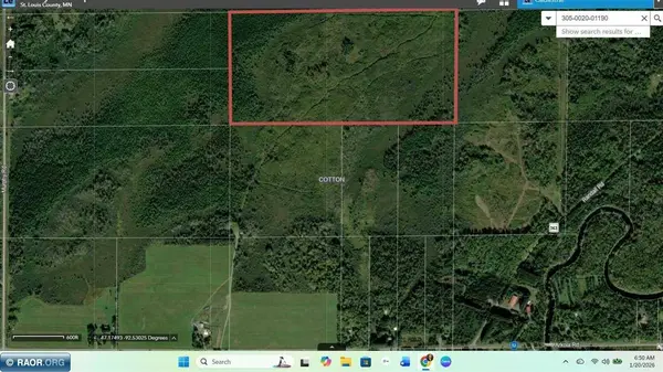 xxxx Cotton S 1/2 of NE 1/4, Cotton, MN 55724