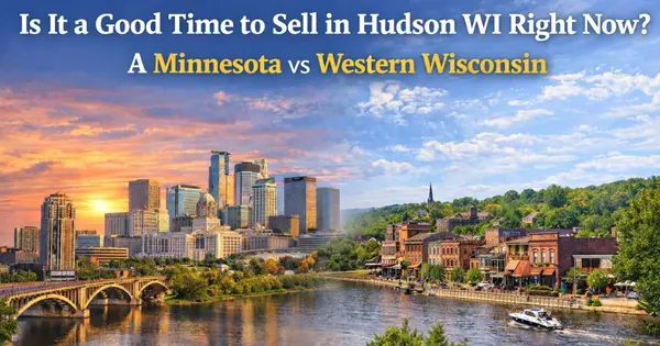 Is It a Good Time to Sell in Hudson WI Right Now? A Minnesota vs Western Wisconsin Comparison,Mark Johnson