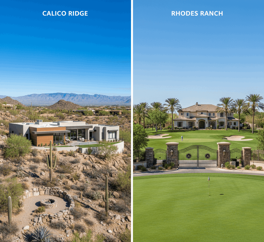 Loaction Rhodes Ridge Calico Ridge vs Rhodes Ranch: East Henderson vs Southwest Las Vegas...