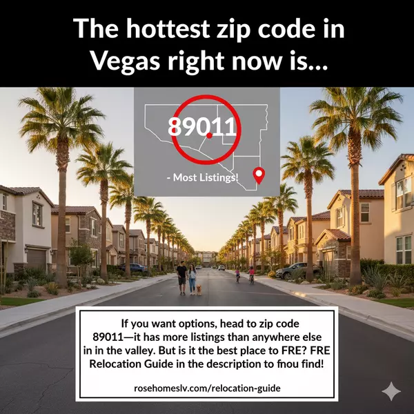 The Hottest Zip Code in Vegas Right Now: 89011