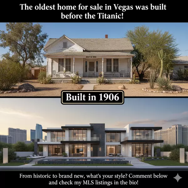 The Oldest Home for Sale in Las Vegas: A 1906 Gem You Won't Believe Still Exists