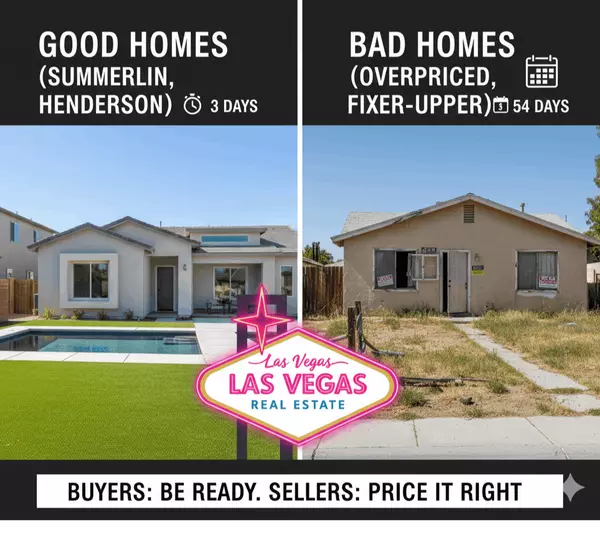 Don't Get It Twisted: Why Good Homes in Las Vegas Still Fly Off the Market
