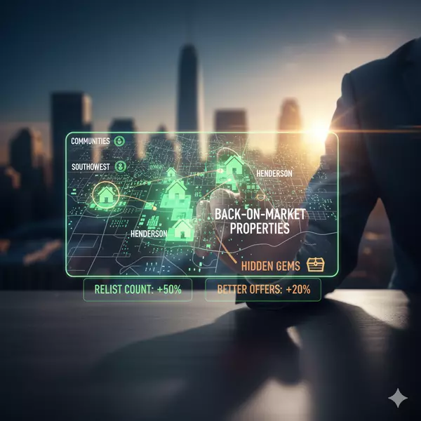 Back-on-Market Properties in Las Vegas: Your Secret Weapon for Scoring a Deal,Ryan Rose