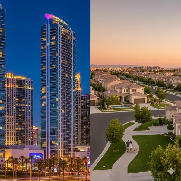 Living Near the Strip vs Las Vegas Suburbs: Location Trade-Offs,Ryan Rose